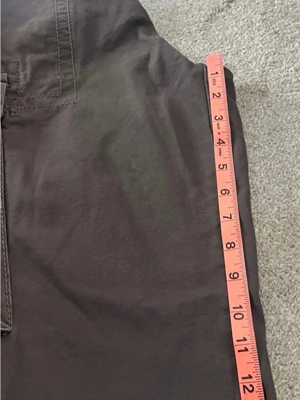 VTG True Religion Isaac Cargo Shorts Brown Tonal Y2K Baggy Mens (40) MAR841K33